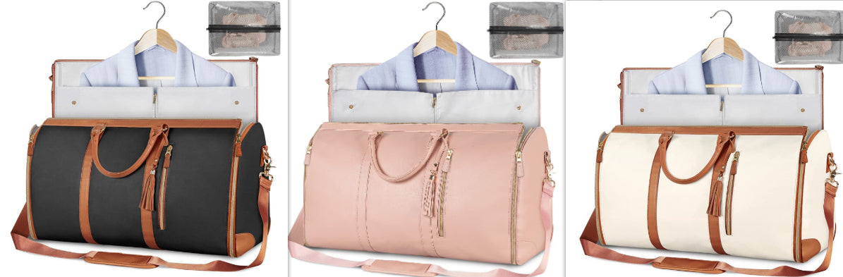 Large Waterproof Travel Duffle Bag for Women – Foldable Tote