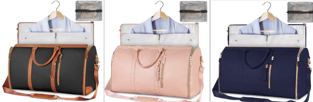 Large Waterproof Travel Duffle Bag for Women – Foldable Tote