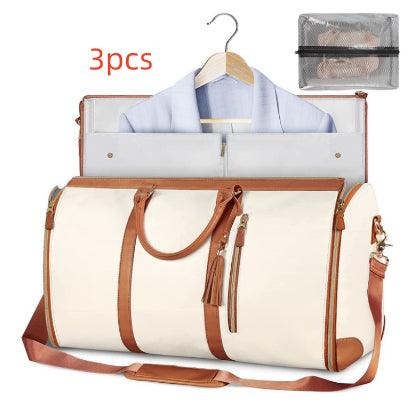 Large Waterproof Travel Duffle Bag for Women – Foldable Tote