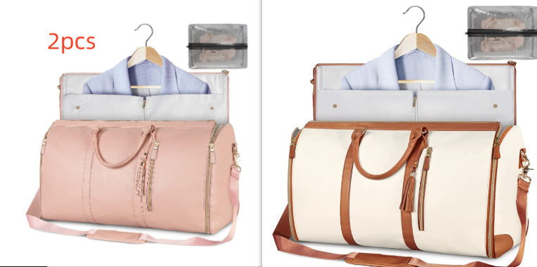 Large Waterproof Travel Duffle Bag for Women – Foldable Tote