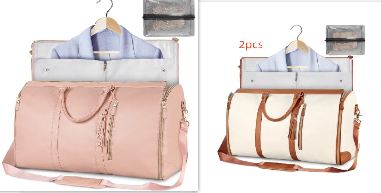 Large Waterproof Travel Duffle Bag for Women – Foldable Tote