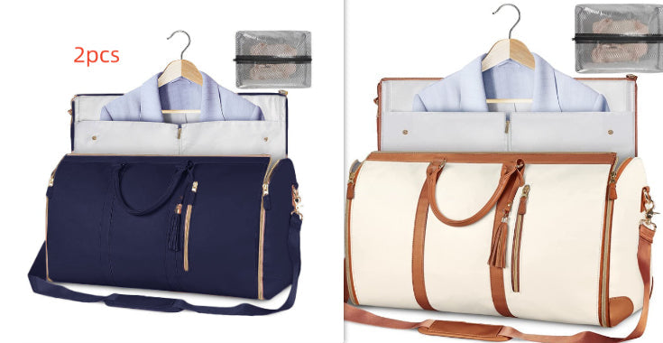 Large Waterproof Travel Duffle Bag for Women – Foldable Tote