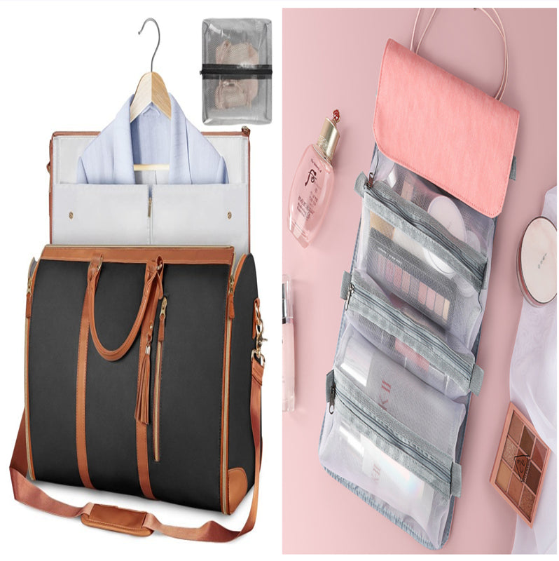 Large Waterproof Travel Duffle Bag for Women – Foldable Tote