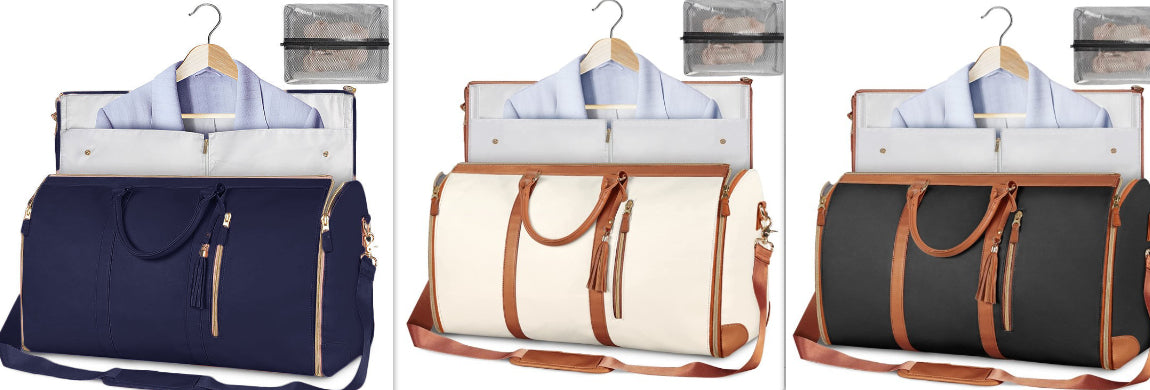 Large Waterproof Travel Duffle Bag for Women – Foldable Tote