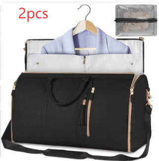 Large Waterproof Travel Duffle Bag for Women – Foldable Tote