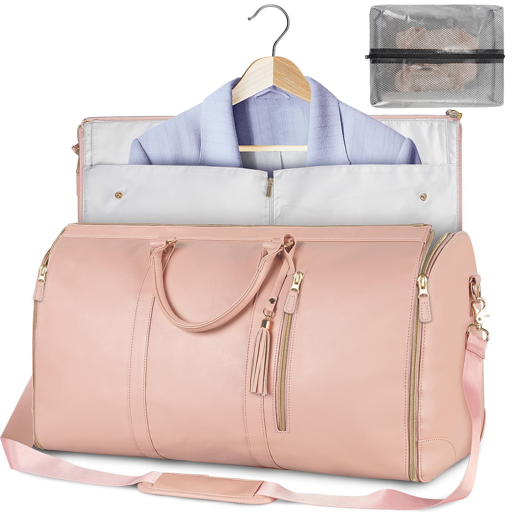 Large Waterproof Travel Duffle Bag for Women – Foldable Tote