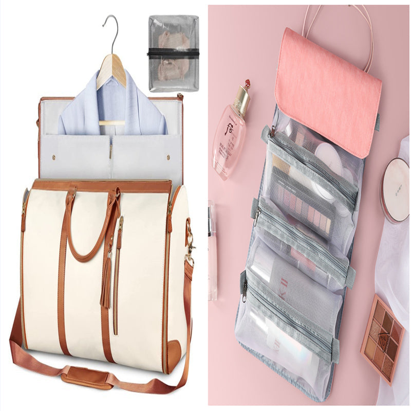 Large Waterproof Travel Duffle Bag for Women – Foldable Tote