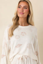 Women's Z Supply Vanilla Ice Bisous Shell Long Sleeve Top | 52% Rayon 7