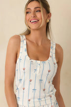 Women's Z Supply Vanilla Ice Cozy Espresso Martini Tank | 95% Polyester & 5% Spandex 4