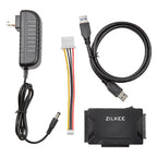 SATA-to-USB Drive Adapter — HDD & SSD Transfer/Clone