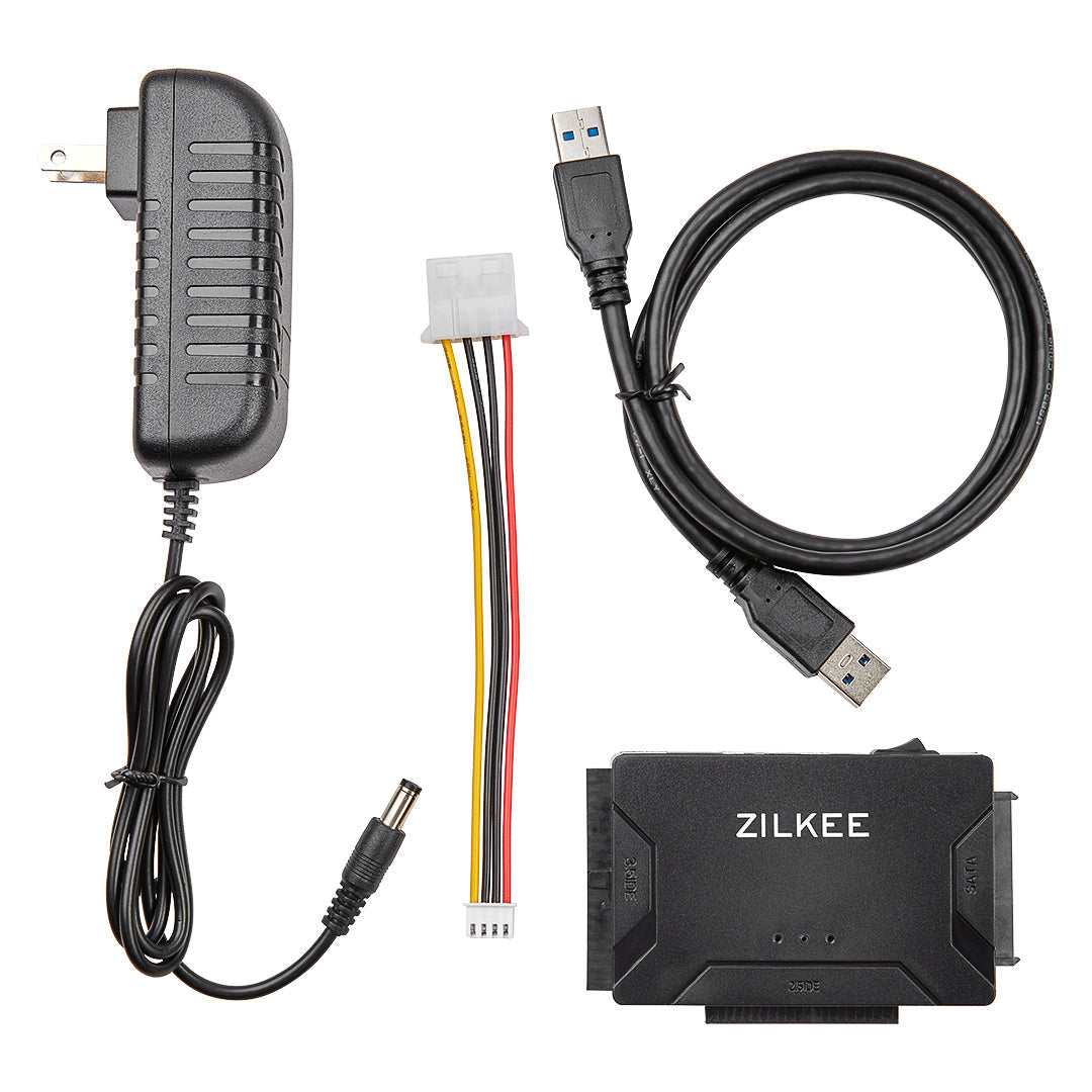 SATA-to-USB Drive Adapter — HDD & SSD Transfer/Clone