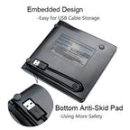 External CD/DVD Drive — USB 3.0 for Laptop