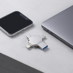 Multi-port data transfer cable