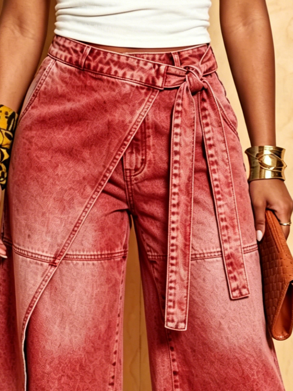 Relaxed Loose-Fit Jeans Light Wash