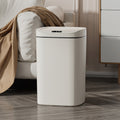 Touchless trash can with sealing lid