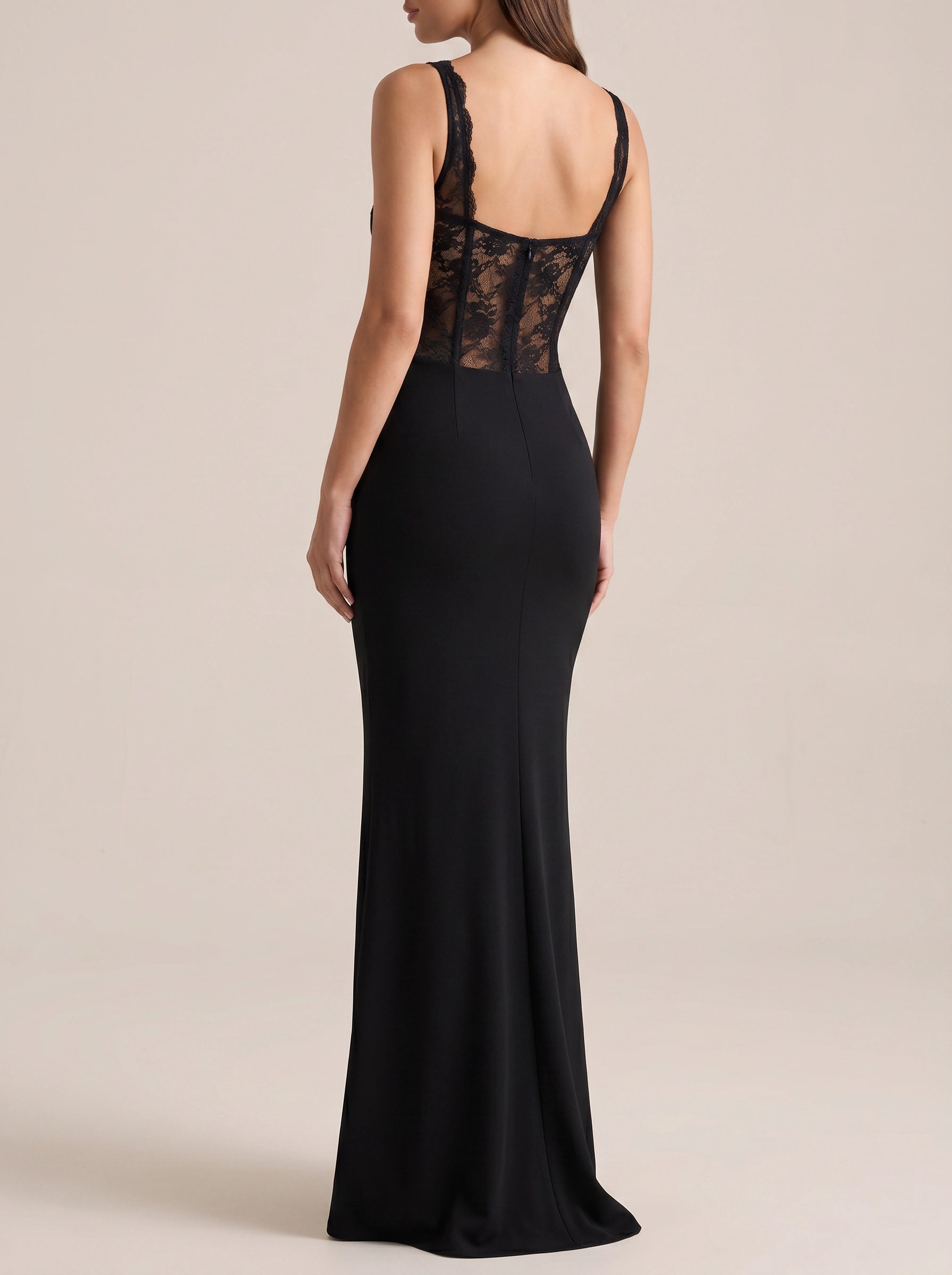 Women's Sexy Lace Neckline Slim Fit Dress – Elegant Bodycon Mini...