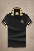 Men's polo shirt in black
