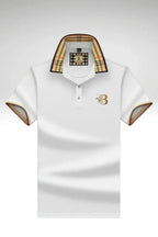 Men's polo shirt in white