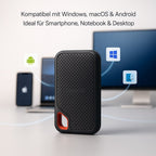 Portable 2TB external SSD