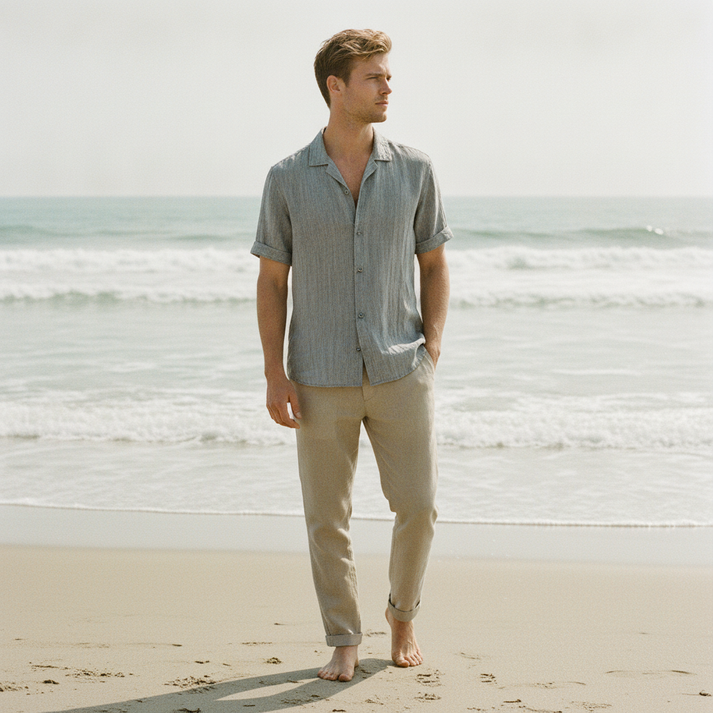 Felix Grant Coral Bay Linen Shirt