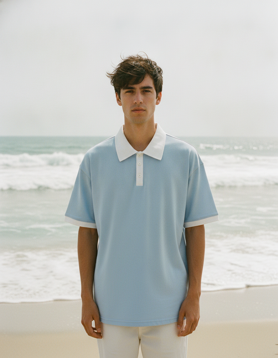 Como Polo Shirt – Breathable Short Sleeve Knit Polo