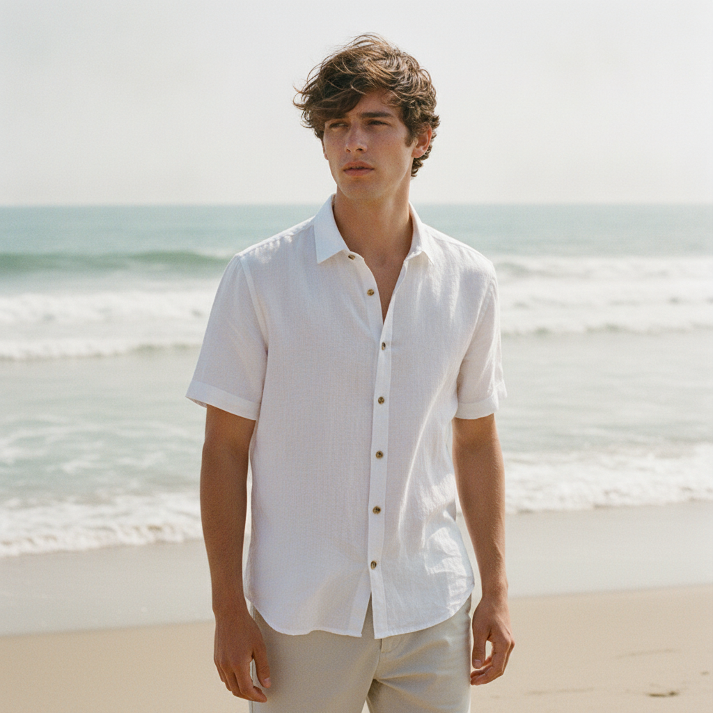Felix Grant Coral Bay Linen Shirt