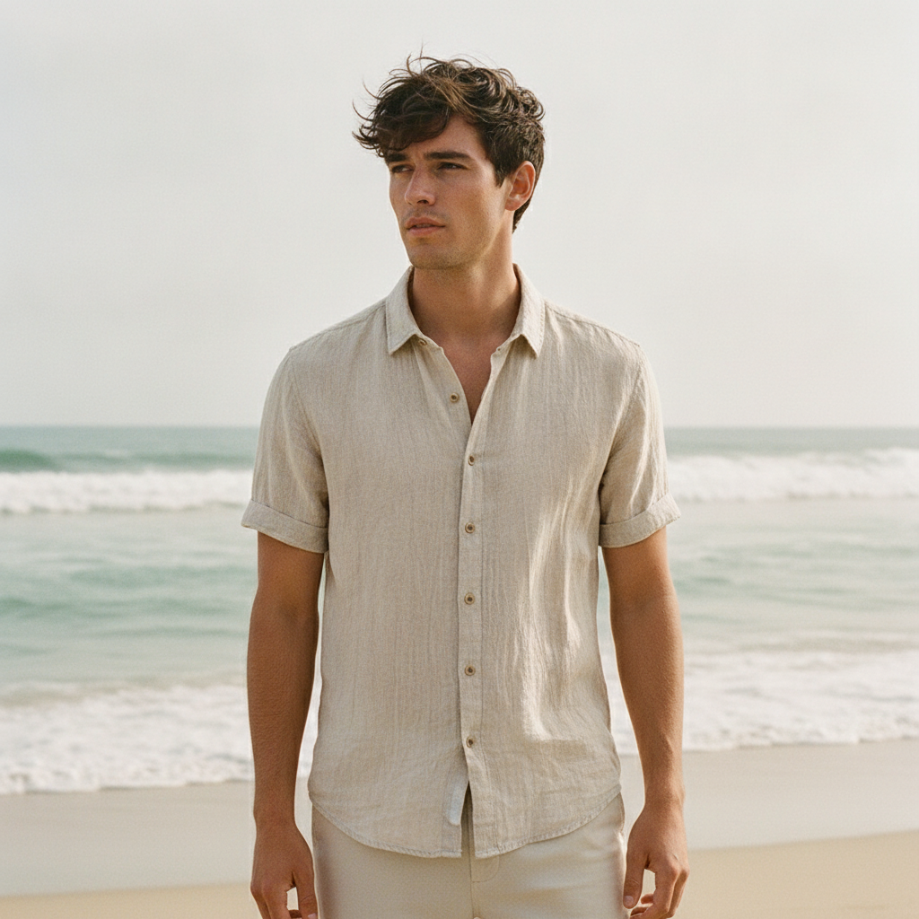 Felix Grant Coral Bay Linen Shirt