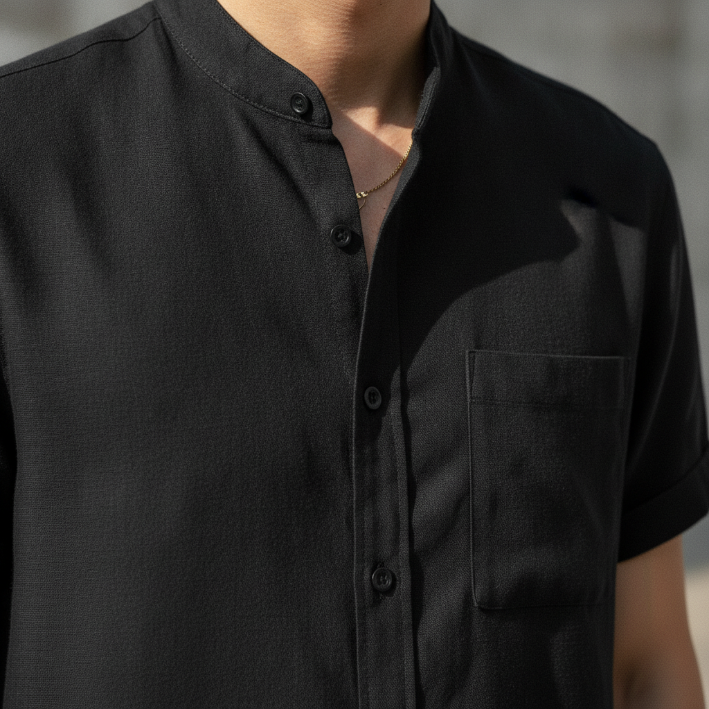 Everyday Linen Essential – Men's Linen Shirt with Relaxed Fit