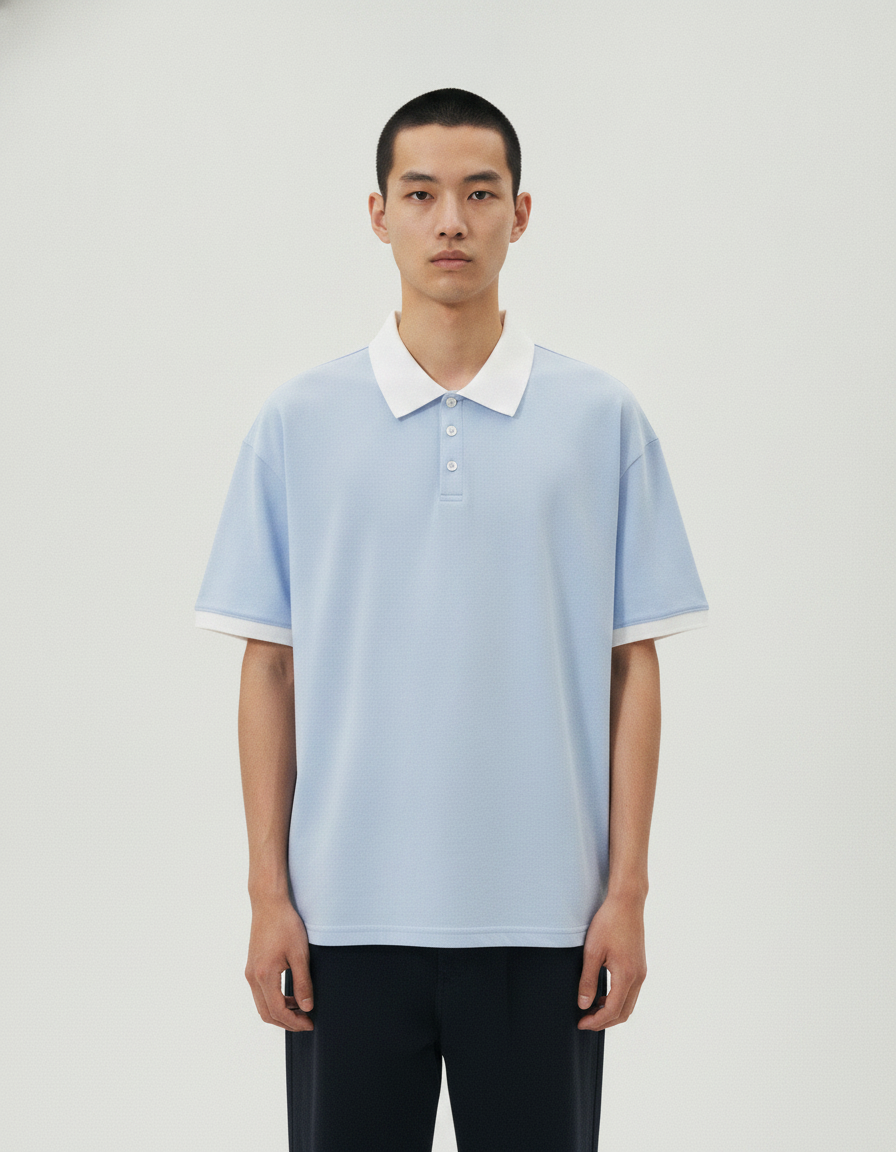 Como Polo Shirt – Breathable Short Sleeve Knit Polo