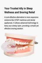 Anti-snore aid device detail