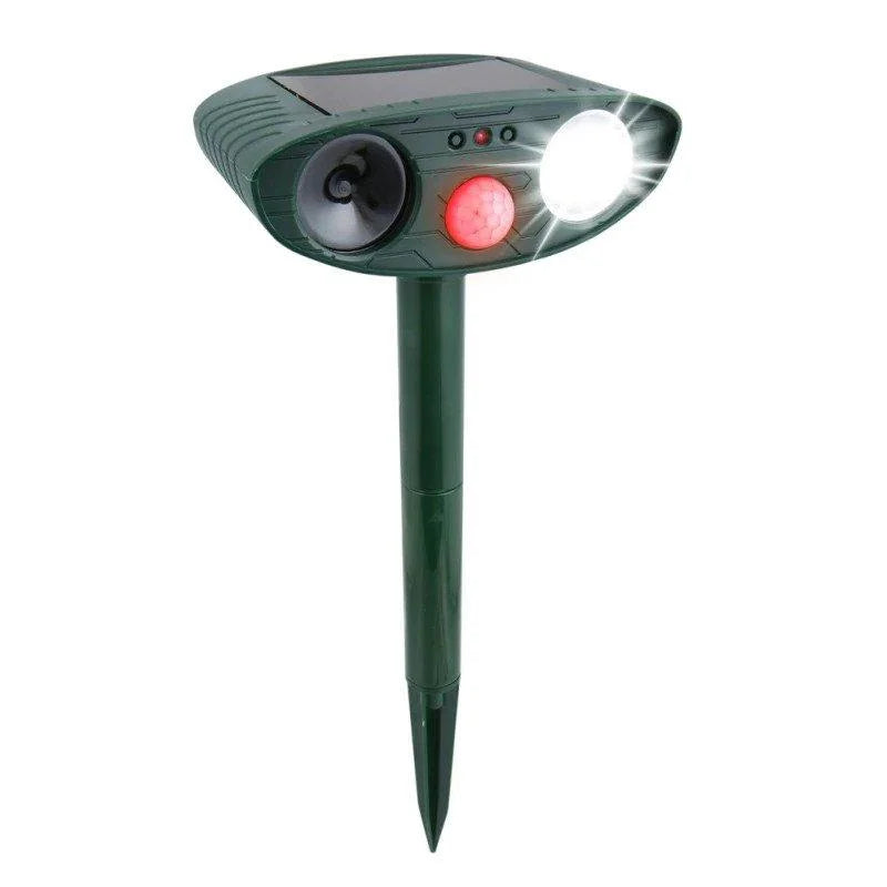 Ultrasonic deer deterrent