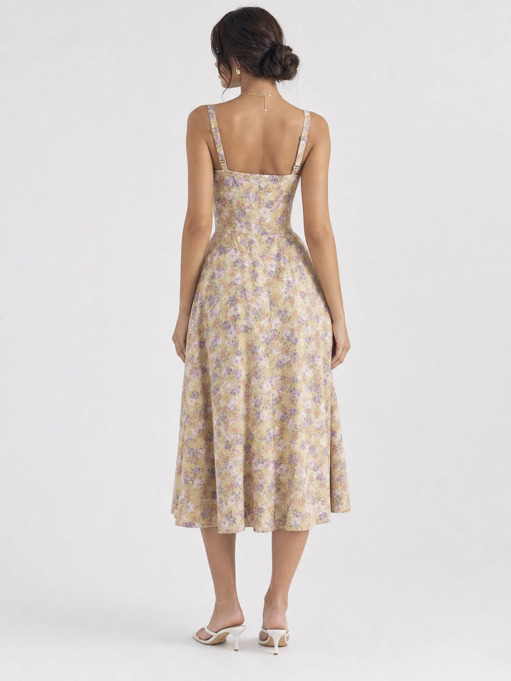 Women's Elegant Slip Dress – Summer Solid Color Spaghetti Strap...