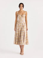 Women's Elegant Slip Dress – Summer Solid Color Spaghetti Strap...