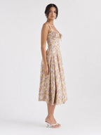 Women's Elegant Slip Dress – Summer Solid Color Spaghetti Strap...