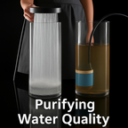 Shower head filtration