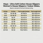Cotton house slippers lifestyle