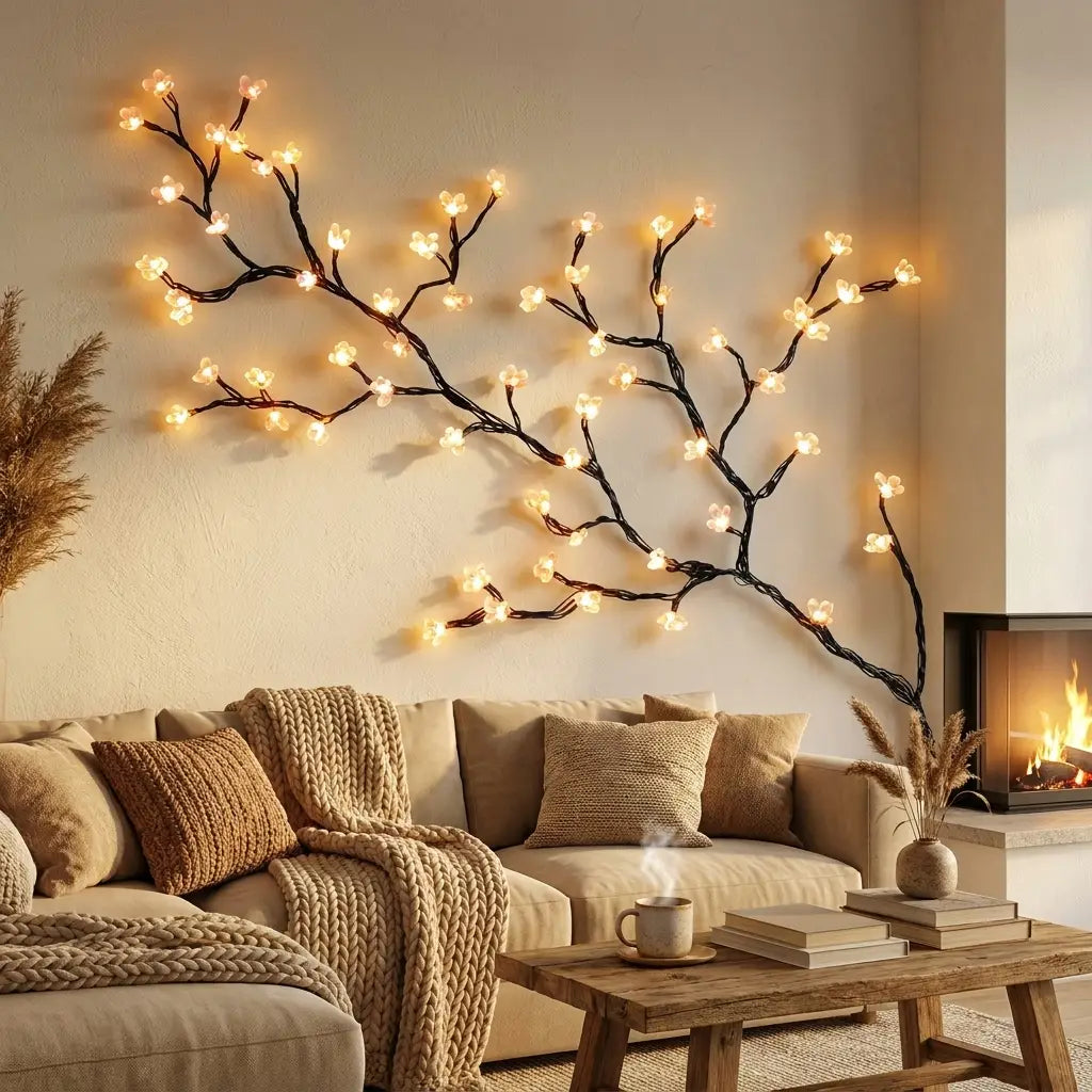 Decorative accent piece in interior