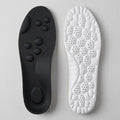 Cushioned arch-support insoles close-up