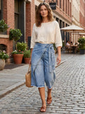 Relaxed Loose-Fit Light Wash Jeans lifestyle hero