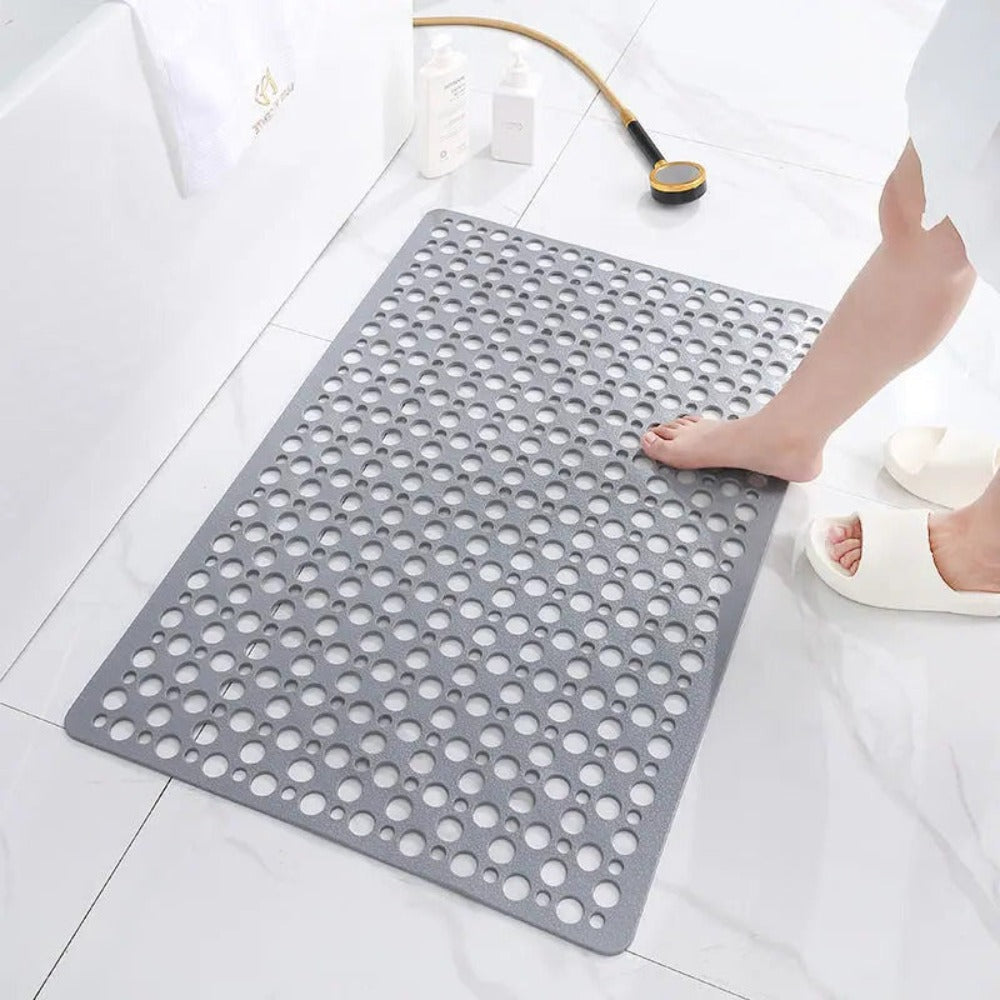 Shower mat textured non-slip surface detail