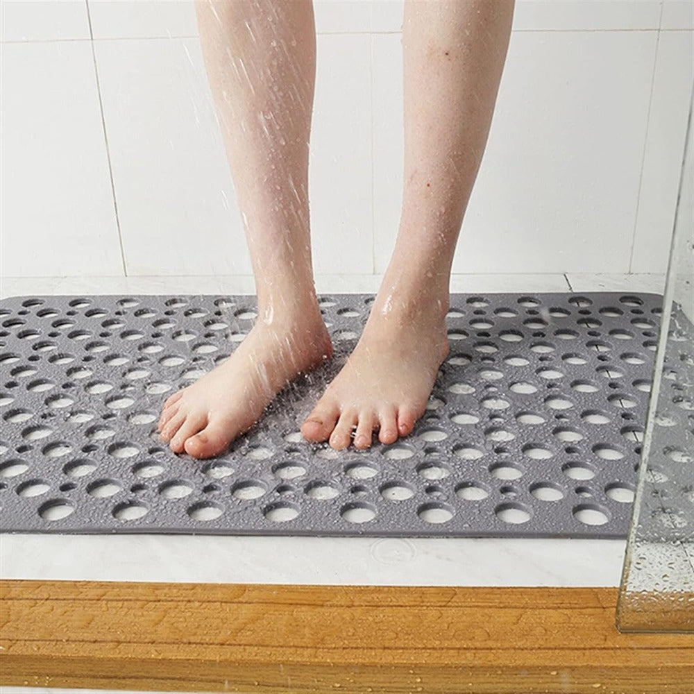 Non-slip antibacterial shower mat product view