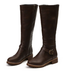 Women's ankle boots brown angle