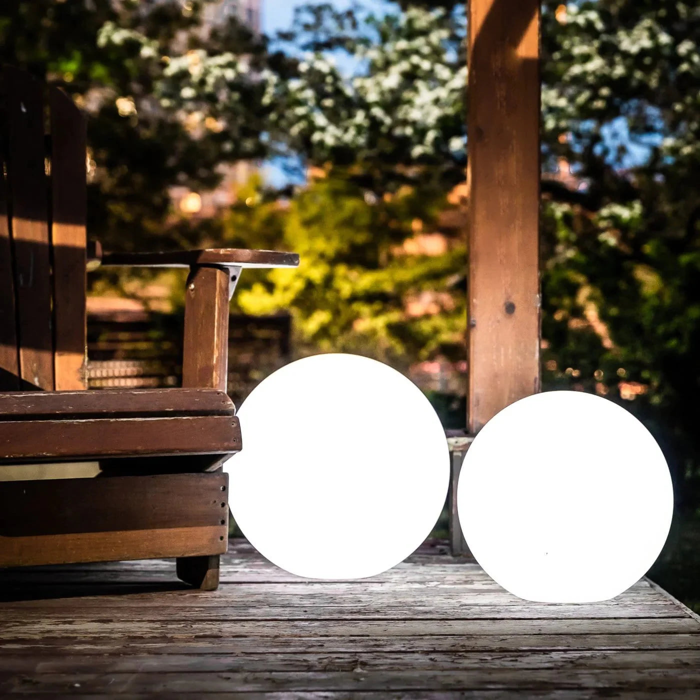 LED globe light sizes