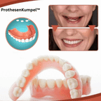 Silicone snap-on cosmetic teeth veneers in use