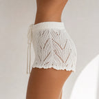 Women's Sexy Knit Hollow Out Beach Cover-Up Pants – Summer Bikini...