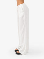 Women's Wide-Leg Linen Pants – Casual Loose Straight-Leg Summer...